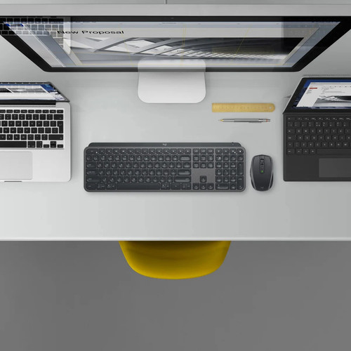 Black logitech keys combo - black, mx